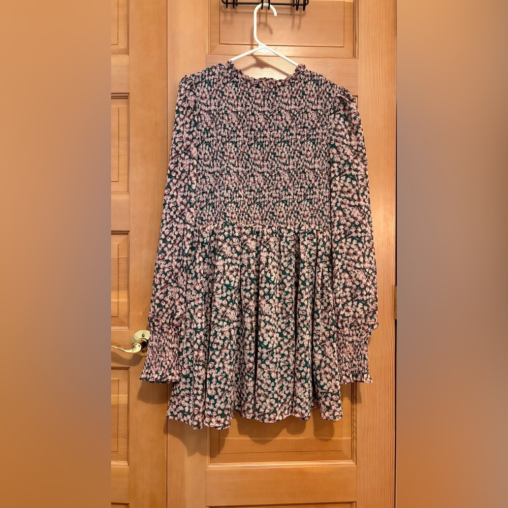 Lulus Floral Forever Green and Pink Floral